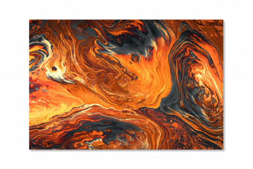 Картина на холсте Огненная пучина